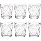 Bormioli Rocco Kaleido Set of 6 Low Glasses Glass 25cl Soda Not Suitable for Microwave Refrigerator Recyclable | Transparente