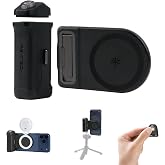 PGYTECH MagCam Telefon Kamerası Tutacağı, Uygulamalı Siyah Magsafe Kamera Tutacağı