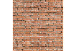 MyTinyWorld Pack of 5 Dolls House Old Victorian Red Brick Pattern Cladding Sheets