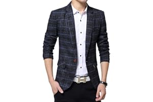 SG-TECH Veste Blazer décontractée pour Homme