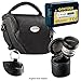 Produktbild KIT MANTONA VARIO DUO schwarz Kameratasche mit separatem Objektivköcher + PATONA Akku für Sony NP-FW50 Für Sony ILCE Alpha 5000 5100 6000 6300 6500 NEX-6 NEX-F3 NEX-7 NEX-7B NEX-7C NEX-7K NEX-3 NEX-C3 NEX-3N NEX-5 NEX-5N NEX-5K NEX-5R