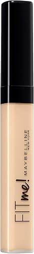 Maybelline New York, Corrector de Ojeras e Imperfecciones Fit Me, Todo Tipo de Pieles 15, Fair, 6,8 ml