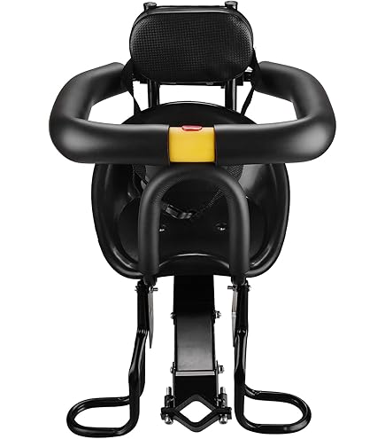 Siège Enfant Vélo WeeRide Avant – Modèle 98100 (Gris/Rouge) – Occasion