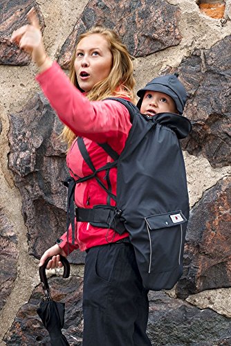 Manduca 199-61-13-000 All-Weather Cover, Regencover – one size, schwarz - 10