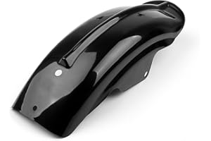 Artudatech Motorrad-Schutzblech-Abdeckung, Motorrad-Rad hinten Seite Schutzblech Auspuff Abdeckung Fender für Harley Sportster Bobber Chopper Cafe Racer