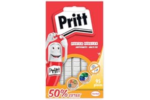 Pritt Póster Buddies pasta adhesiva reutilizable blanco