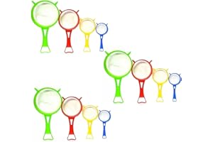 DIOXSTAR Plastic Kitchen Strainer Sieve, Fine Mesh Design, Both Durable and Lightweight, Dishwasher Safe, Smooth Surface Hygienic and Easy to Clean, (12 Pcs)