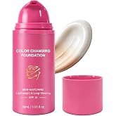Color Changing Foundation Liquid Foundation that adapts to skin tone and conceals fine lines - Moisturizer for all skin types