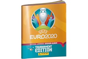Panini France SA Euro 2020 Stickers 2021 Tournament Edition 10 Pochettes + Album Offert