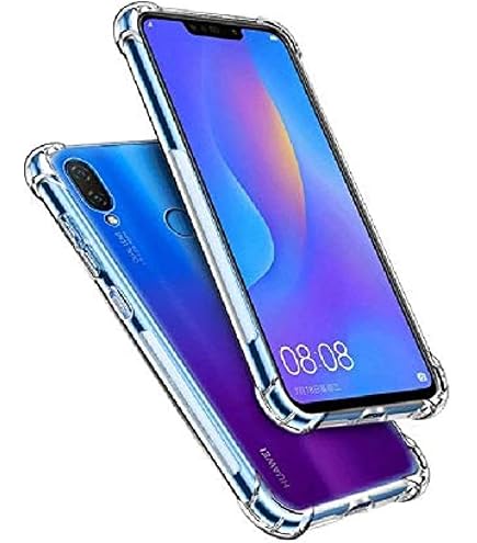 ebestStar - Cover per Huawei Y7 2018, Custodia Protezione Carbonio Design, TPU Morbida Antiurto, Nero