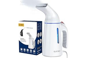 OLAYMEY Vapore Raddrizzatore a vapore 700W, ferro da stiro a vapore Vestiti a vapore veloce rimozione delle rughe, spazzola a vapore rimozione delle rughe Piccoli elettrodomestici Adatto per viaggi