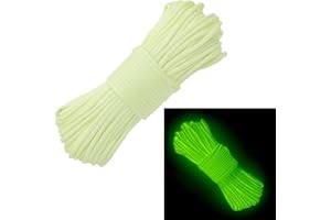 WEST COAST PARACORD Glow in The Dark Zesty 21 Strand 550 Luminous Paracord Parachute Rope Cord