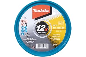 Makita E-17120-12 skärskiva rak 125 mm 12 st.