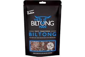 The Biltong Man | Tasty Traditional Lean Beef Biltong | (250g)