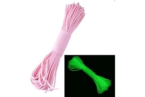 ‎ZJCHAO zjchao(TM 9 Strand 550 Luminous Floureszierende Paracord Fallschirmschnur