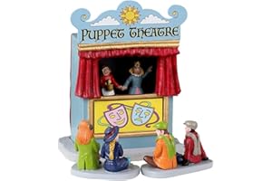 Lemax 33619 Caddington Village Accessory: Puppet Theatre (set of 3)