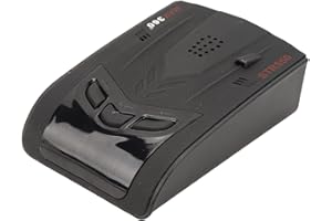 ARAMOX 360° Radar Detector for Cars - Speed Camera Detector with Voice Alerts, 16 Band Laser Detection, Quick Response, Universal Car Speed Tester for Enhanced Driving Safety