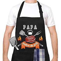 ITATI David Michelangelo Tablier De Barbecue Et De Cuisine