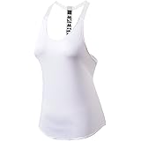 Donna per Palestra Tempo Libero Canotta da Donna per Yoga Fitness T-Shirt Seamless Elastico per Running Palestra Allenamento 