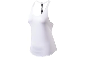 TOFOX Donna per Palestra Tempo Libero Canotta da Donna per Yoga Fitness T-Shirt Seamless Elastico per Running Palestra Allenamento Magliette Canotta