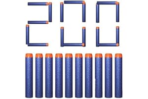 DEWEL 200pcs 7.2cm Refill Darts Bullets Blasters Children Toy Gun Blue Soft Bullet Foam Guns Accessories