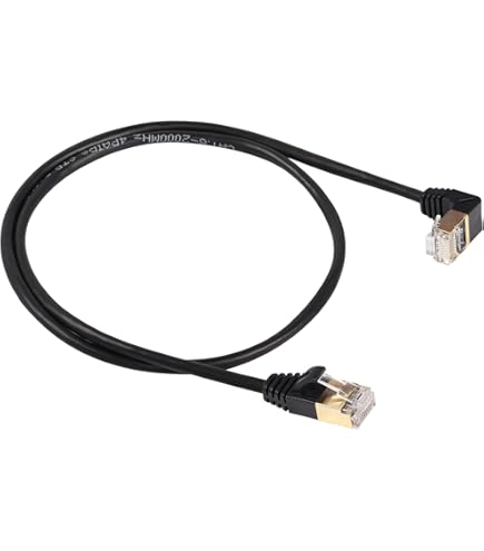 M12 Coudé/RJ45; Câble Ethernet SF/UTP Cat.5E PVC Gris 5m