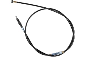 QAZAKY 50inch Adjustable Black Clutch Cable for 50cc-90cc 110cc 125cc 140cc 150cc 200cc 250cc Motorcycle ATV Quad Scooter Go Kart Moped Pit Dirt Bike Tricycle Buggy Apollo Chinese KLX XR CRF SSR SDG