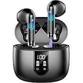 Wireless Bluetooth 5.4 HiFi Stereo Headphones Noise Reduction ENC | 56H Wireless Bluetooth Headset with 13mm Driver, 3g Mini