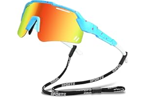 Beipegin Gafas Sol Niño Niña,Protección UV400 Gafas de Sol Polarizadas Gafas Ciclismo Deportivas Running Tenis Aire Libre