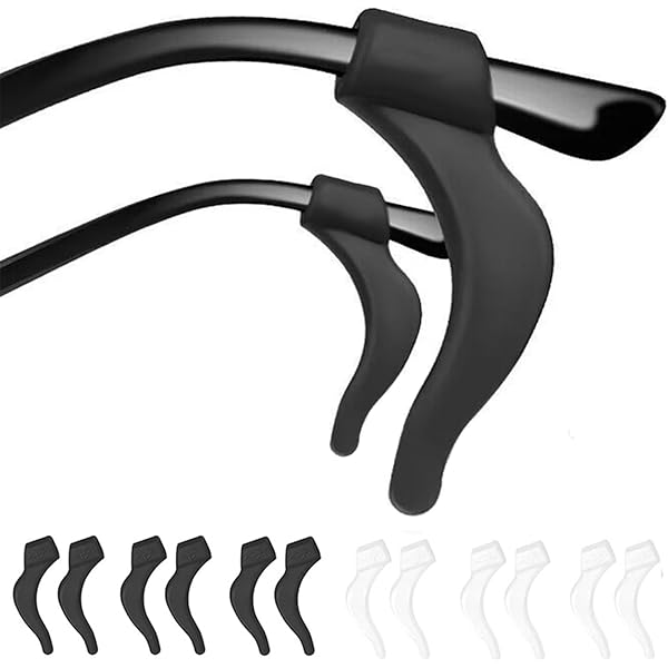 Lot De 6 Cordons à Lunettes Sport - Sangle Antidérapante Réglable En Silicone Pour Skate, Vélo, École