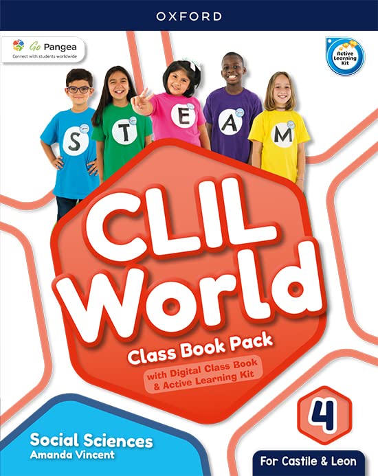 CLIL World Social Sciences 4 Class book (Castile & Leon)