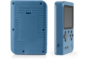 Gezimetie Handheld Spielkonsole, Retro Handheld Konsole Mit 500 Klassischen Fc Spielen, 3" LCD-Bildschirm, Retro Game Console für Zwei Spieler Spiele Und TV-Ausgang, Kinder Und Erwachsene