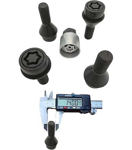 Heyner Germany StillBull Locking Wheel Nuts Fits Audi A5 M14x1.5 Set 4 Alloys Antitheft Protection Bolts ZA - View #4