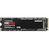 SAMSUNG 990 PRO MZ-V9P2T0BW Internal SSD, Black, 2TB