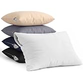 Waterproof Pillowcases with Zipper, 40 x 70 cm, Set of 2