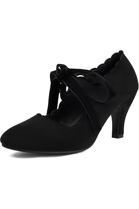 Zapatos Flamenca Zapatos Bajos De Lona Con Cordones Para Mujer