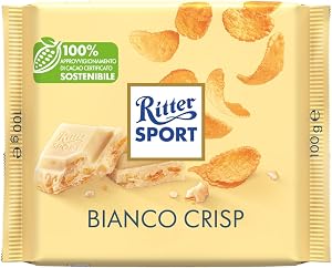 RITTER SPORT Bianco Crisp 100g