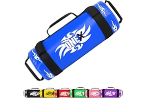 ONEX Power Bag Weighted Sandbag for Strength Training, Functional Fitness, MMA, Boxing, and Home Gym – Durable PU Leather, Secure Grip, Multiple Weights Available (5kg-20kg)