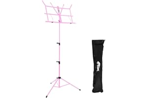 TIGER Rosa Pieghevole Supporto Spartiti, (MUS56-PK)