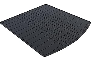 Kovvar Tapis de Coffre en Caoutchouc Compatible avec Toyota Corolla 2019-2025 Correspondant à la Version: Touring Sports | Compatible avec Les Versions de Coffre à Plancher Haut Adjustable