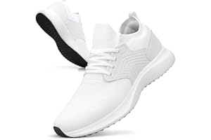 Pjlmc Zapatillas de Deporte Hombre Zapatillas Running Deportivas Hombre Caminar Bambas Correr Gimnasio Tenis Fitness Jogging Atlético Trabajo Slip-on Sneakers Ligeros Transpirables