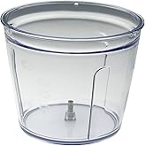 Ciotola Tritatutto Di Ricambio Moulinex AD841 | Adatta Per Masterchef 600/580/750 E Modelli A73/A75 | Senza Coperchio