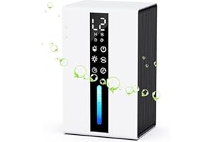 KIMBONNI Dehumidifier, Dehumidifiers for Home Damp, Dehumidifier for Bedroom with Automatic Shut-off, Auto Defrost, 3 Working Modes, Quiet and Portable