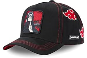 Capslab Itachi Naruto Black Adjustable Snapback Cap
