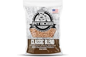 Pit Boss Grill Fuel All Natural Wood Pellets 9kg - Classic Blend