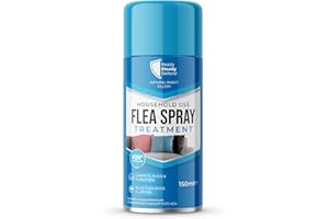 READY STEADY DEFEND Flea Treatment Spray 150ML | Best Flea Spray for the Home, Effective Flea Treatment for House | Long-Lasting Flea Killer for Home, Instant Flea Control Solution | Up to 3 Months Protection