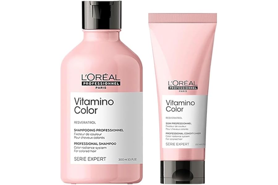 L'Oréal Professionnel Serie Expert Vitamino Color Shampoo 300ml and Conditioner 200ml Duo