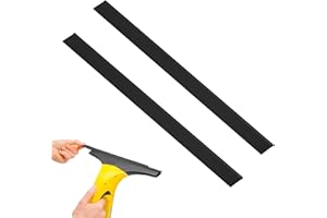 GAAINES 2Pcs Replacement Blades for Karcher Window Vac Accessories, 280mm Rubber Blades for Karcher Window Vac, Window Squeegee Replacement Blades Accessories Compatible with WV1 WV2 WV5 WV50 WV55 WV60 WV75