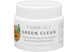 Farmacy Natural Makeup Remover - Green Clean Makeup Meltaway Cleansing Balm Cosmetic (100 ml)