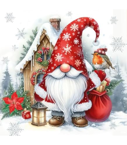 20 servetten Kerstmis vers kerstgebak als tafeldecoratie
